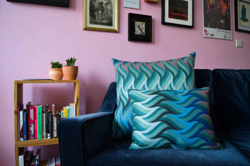 FIBONACCI PRESENT CUSHION IN WOOL | Pillows by Knapp Textiles