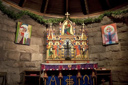 A Choir of Angels | Oil And Acrylic Painting in Paintings by Christina Saj Fine Art and Design | Christ Episcopal Church in Glen Ridge. Item made of synthetic
