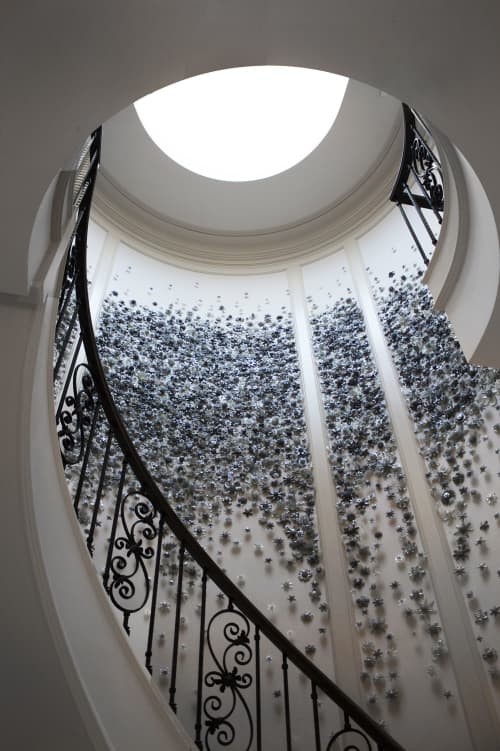 Silver Coral | Wall Sculpture in Wall Hangings by Carson Fox Studio. Item composed of synthetic
