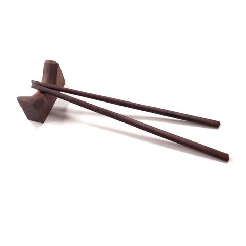 Chopstick, Wooden 10" | Utensils by Wild Cherry Spoon Co.. Item composed of walnut in minimalism or country & farmhouse style
