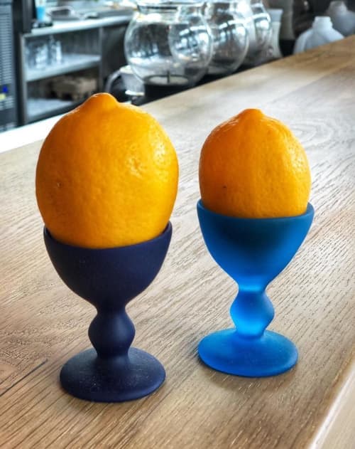Pedestal Egg Cups | Dinnerware by Tina Frey | Noon All Day in San Francisco. Item composed of synthetic