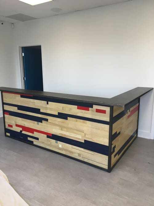 Bastetbal Desk by Mark Americo Wentz at Elite Hoops BasketballEHB