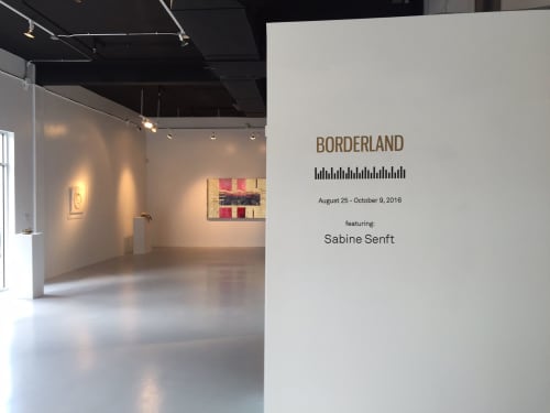 Remaines To Be Seen | Mixed Media by Sabine Senft | Cinnabar Art Gallery in San Antonio. Item made of canvas & synthetic