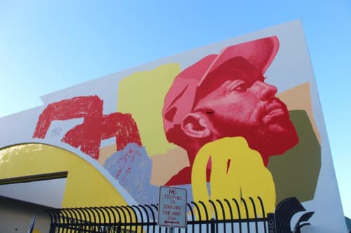 Nate Dee | Street Murals by Kevin Ledo | Eneida M. Hartner Elementary School in Miami