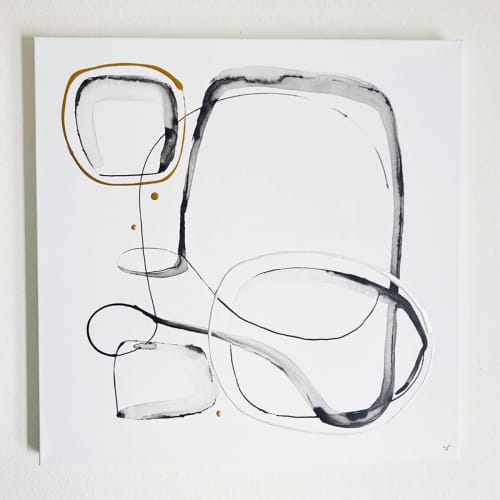 SOLD Balance II | Oil And Acrylic Painting in Paintings by NAMYOONSOOART. Item composed of canvas & synthetic compatible with minimalism style