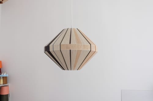 Lamp Design | Pendants by WeraJane Design. Item composed of cotton & steel