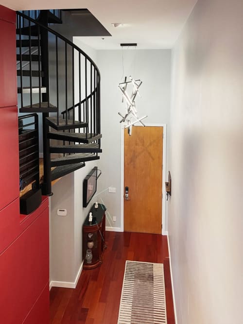 GENESIS chandelier | Chandeliers by Next Level Lighting. Item composed of wood