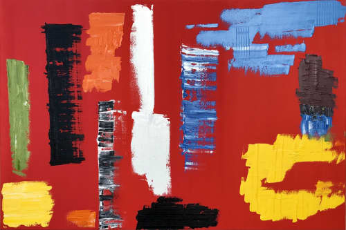 Metamorphosis | Oil And Acrylic Painting in Paintings by Hugo Auler Jr. Art. Item composed of synthetic