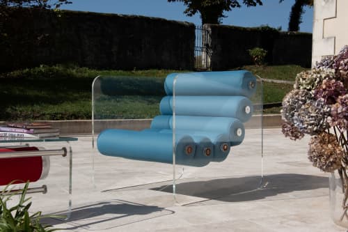 MW Designer Furniture | Armchair in Chairs by KUUMO Design | Tours, France in Tours. Item composed of fabric & steel compatible with boho and contemporary style
