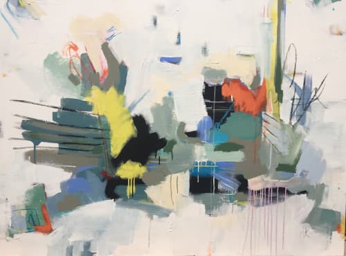 For Happy Meals and Zebra Chairs | Paintings by Annie King