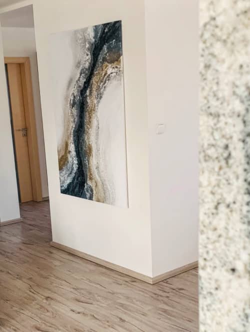 Dias | Mixed Media by Elendenart. Item made of canvas with synthetic