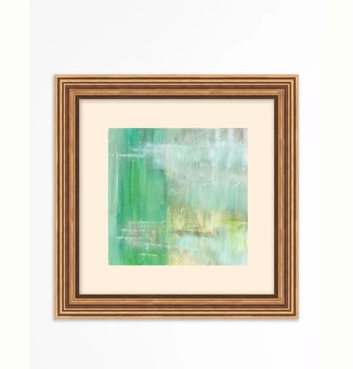 Earth Signs II | Mixed Media by KNOF design. Item composed of canvas in contemporary or coastal style