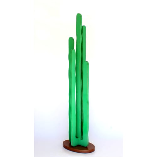 Cactus Coat Rack | Storage by Greg Palombo. Item composed of wood in boho or contemporary style