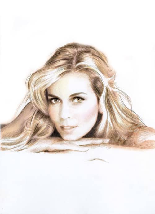PORTRAIT | Drawings by Eleanor Cardozo. Item composed of paper