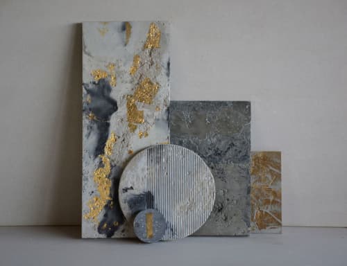 Concrete Combination | Wall Sculpture in Wall Hangings by Linski Design - Concrete. Art. Microtopping. Art-topping.. Item made of concrete