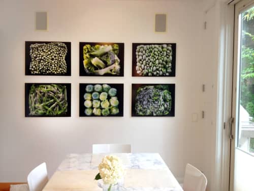 Frozen vegetable series | Photography by Chris Becker. Item composed of paper