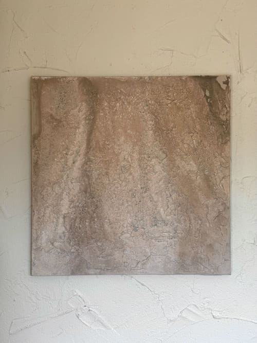 New Skin No. 2 | Mixed Media in Paintings by Brooke Noel Morgan. Item made of canvas & synthetic compatible with minimalism and contemporary style