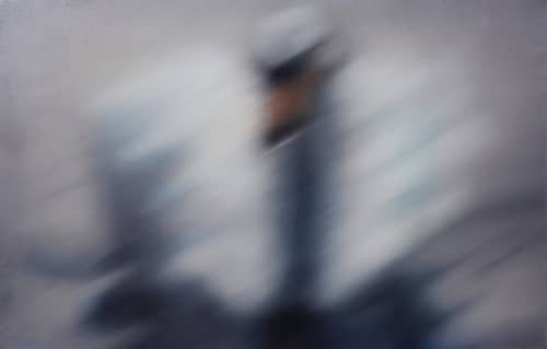 Never Sing Again | Oil And Acrylic Painting in Paintings by Laura Wood. Item composed of canvas