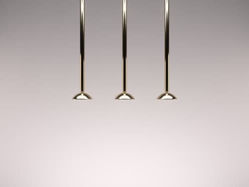 Rone Pendant | Pendants by Ovature Studios. Item composed of brass and glass