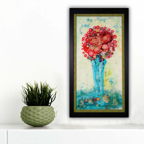 Bloom 4 | Mixed Media by Tara Catalano Studios