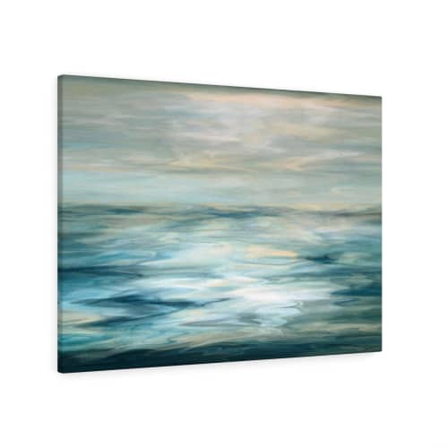 Ocean Voyage 1238 | Prints in Paintings by Petra Trimmel. Item composed of canvas & paper