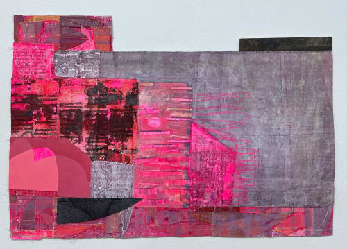 she said | Mixed Media in Paintings by Susan Smereka. Item compatible with contemporary and modern style