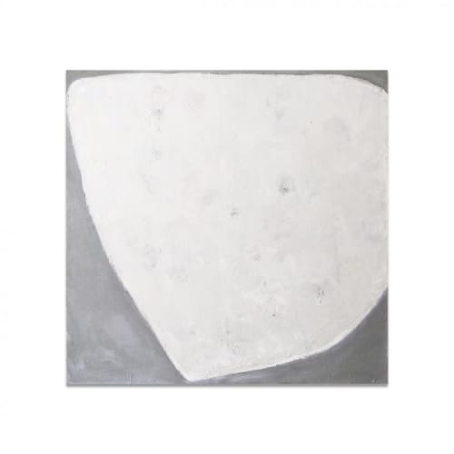 Blanco IV | Oil And Acrylic Painting in Paintings by Kim Fonder. Item composed of canvas and synthetic
