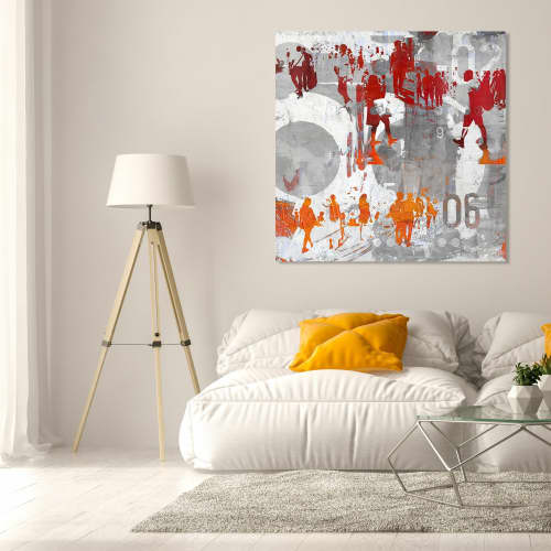 HUMAN CROWD VII | Prints by Sven Pfrommer. Item composed of paper in urban style