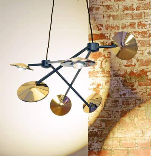 millelumen rising | Chandeliers by Millelumen. Item made of metal with glass