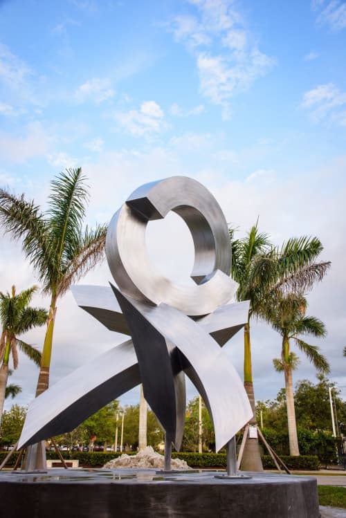 Naples Rhythm | Public Sculptures by Rob Lorenson. Item made of steel