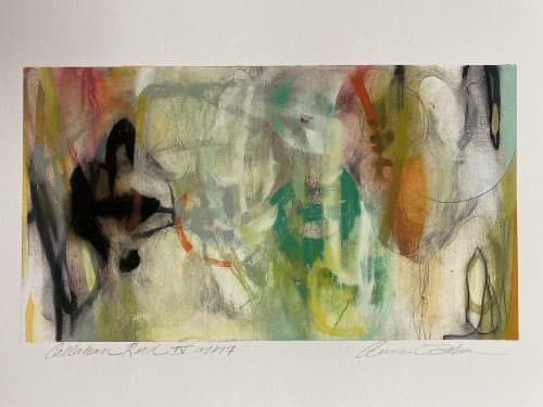Callahan Road IV | Oil And Acrylic Painting in Paintings by Anne C. Faber. Item made of paper with synthetic