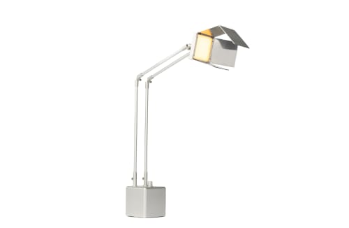 Téssara Aktís Desk Lamp | Table Lamp in Lamps by Studio S II. Item composed of aluminum and glass in contemporary or industrial style