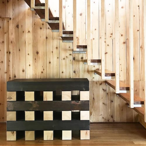 Waveform - Altar Table | Console Table in Tables by Bradley Duncan Studio. Item composed of wood