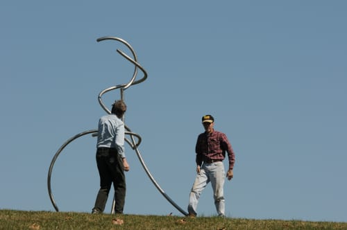 Breathing Sky | Public Sculptures by Dave Caudill. Item made of steel