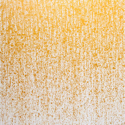 Golden light rain | Oil And Acrylic Painting in Paintings by Isabelle Pelletane. Item composed of canvas compatible with boho and minimalism style