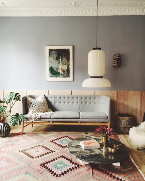 Macrame Pillow | Pillows by Modern Macramé by Emily Katz. Item composed of cotton and fiber