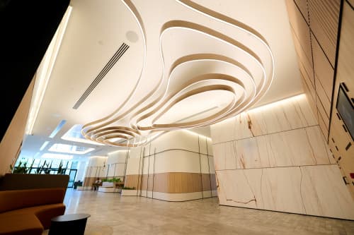 Contour | Chandeliers by JAN FLOOK | Australian Property Club in Melbourne. Item composed of glass