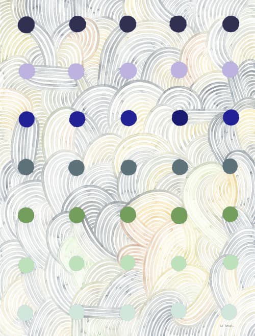 Dots VII | Prints by Ruth Le Roux. Item made of paper