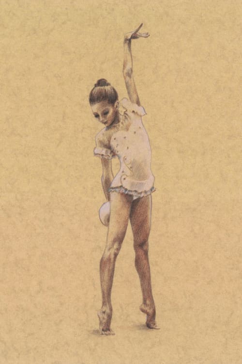 Little Gymnast | Prints by Eleanor Cardozo | International Federation of Gymnastics in Lausanne. Item composed of paper