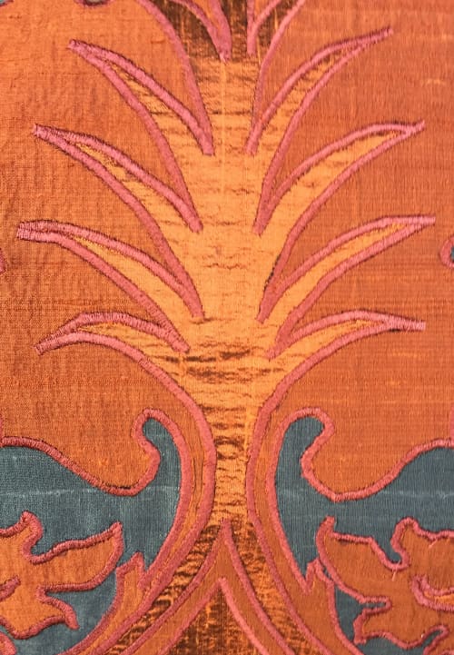 Homage to Fortuny | Pillow in Pillows by APPLIQUE ARTISTRY. Item made of fabric