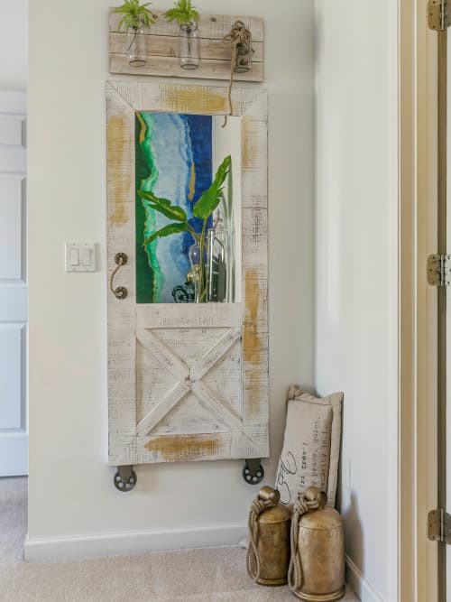Wall Hangings | Wall Sculpture in Wall Hangings by Nisha Tailor Interior Design` | Private Residence, Clayton in St. Louis. Item composed of synthetic
