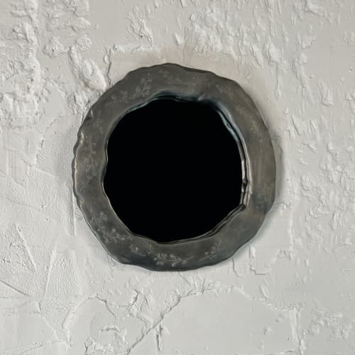 "Night Flowers" | Mirror in Decorative Objects by IRENA TONE. Item in minimalism or contemporary style