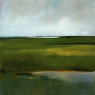 Anne Packard "Marsh" | Oil And Acrylic Painting in Paintings by YJ Contemporary Fine Art. Item composed of canvas