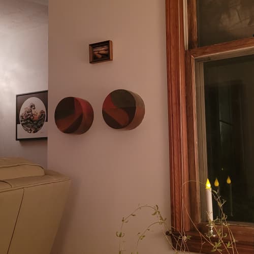 Shape shift Wall pieces | Wall Sculpture in Wall Hangings by Robbie Heidinger. Item composed of ceramic