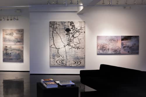 Rose, Thicket, Spring | Mixed Media by Anna Jaap Studio | Tinney Contemporary in Nashville