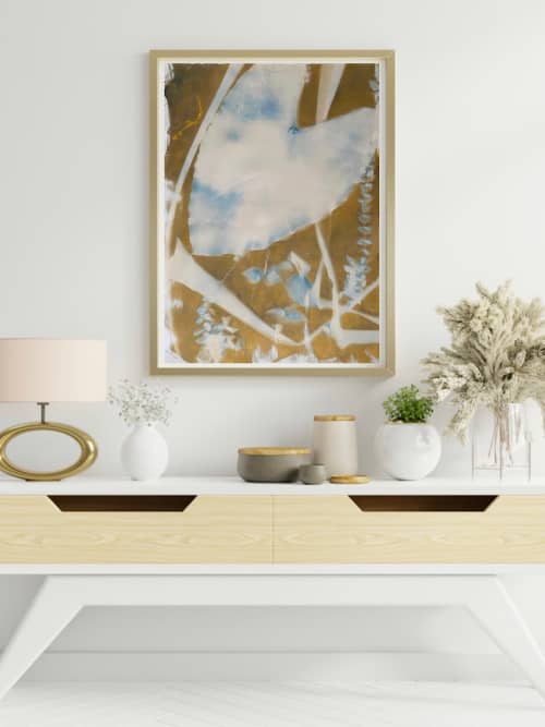 Fleurs de la Pluie | Mixed Media by Christine Pacaud. Item composed of paper
