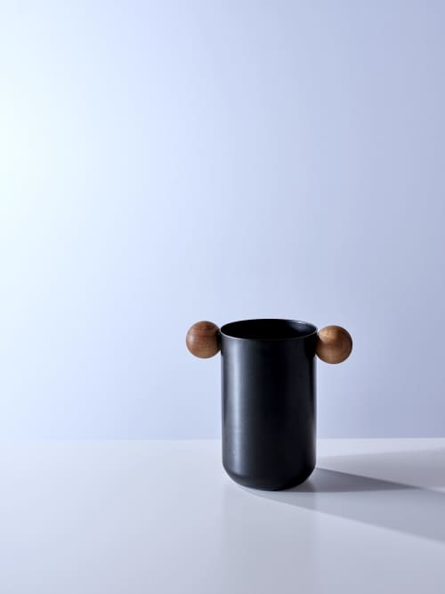 Utensil/Plant Holder Wood Handle - Rondo Collection | Tableware by Ndt.design | Delray Beach, FL in Delray Beach