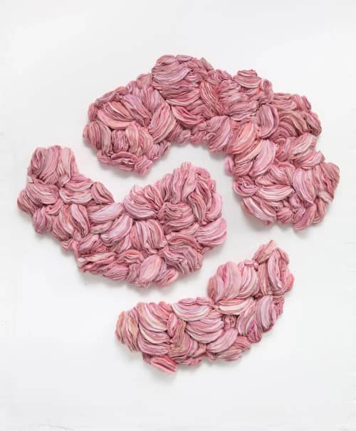 Soft Remains | Wall Sculpture in Wall Hangings by Sienna Martz. Item made of fabric works with boho & contemporary style