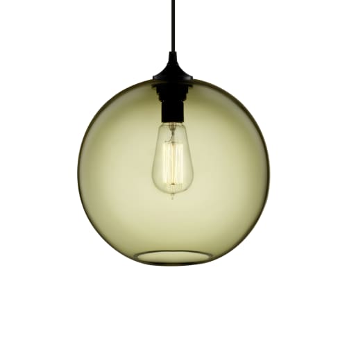 Solitaire Pendant | Pendants by Niche | Private Residence, Tribeca in New York. Item made of glass