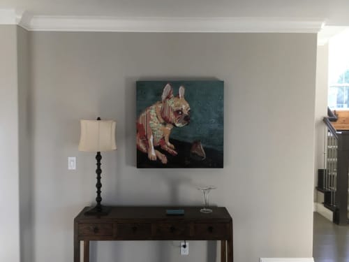 Guilty | Mixed Media by Kerri Warner. Item made of wood & synthetic